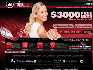 Maple Casino Home
