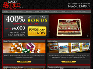Lucky Red Casino Home